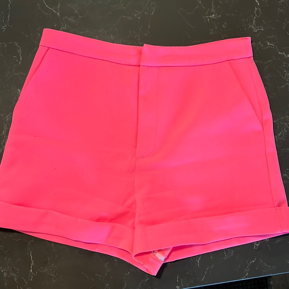 Hot Pink Trouser Short